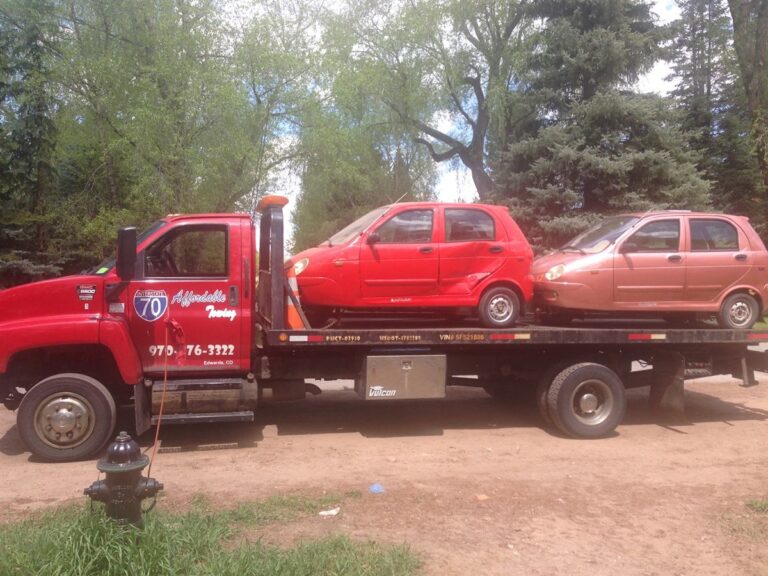 Affordable Towing tow truck job in Eagle County, Colorado, photo taken May 2014
