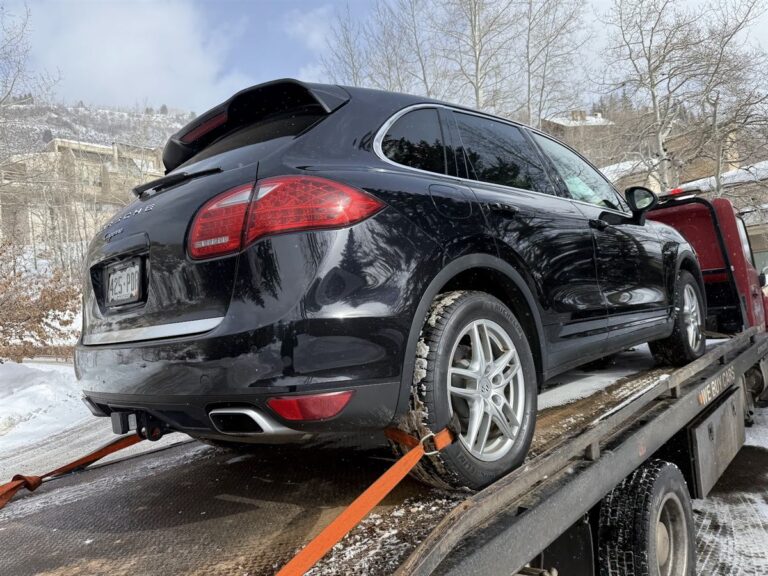 Affordable Towing tow truck job in Eagle County, Colorado, photo taken January 2025