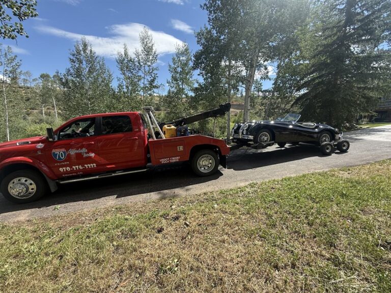 Affordable Towing tow truck job in Eagle County, Colorado, photo taken July 2026