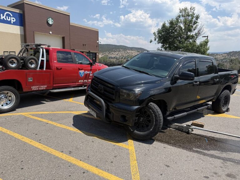 Affordable Towing tow truck job in Eagle County, Colorado, photo taken August 2026