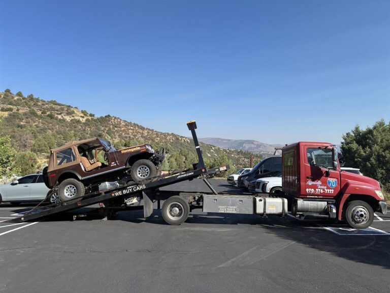 Affordable Towing tow truck job in Eagle County, Colorado, photo taken August 2026