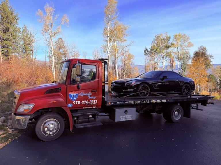 Affordable Towing tow truck job in Eagle County, Colorado, photo taken October 2026