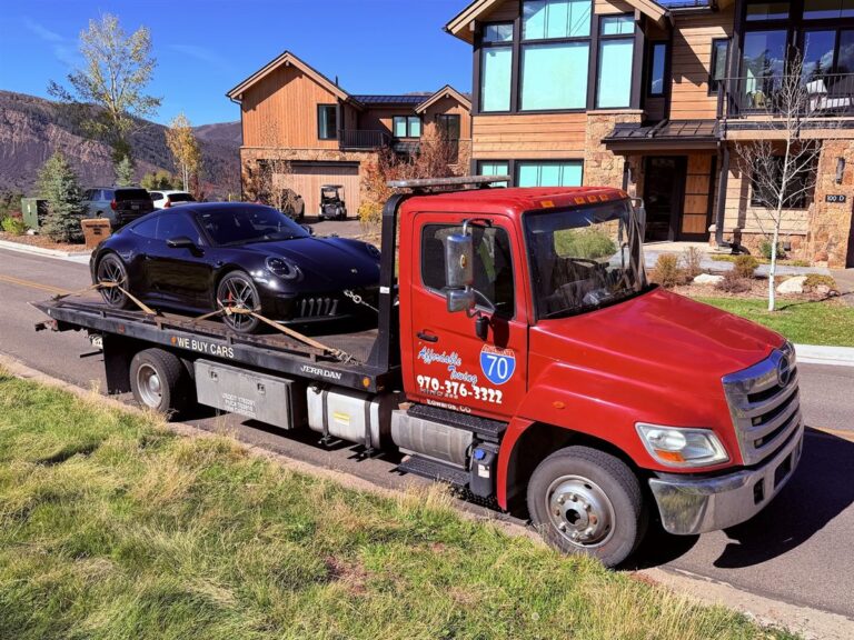 Affordable Towing tow truck job in Eagle County, Colorado, photo taken October 2026