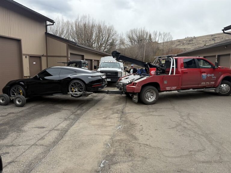 Affordable Towing tow truck job near Vail, Colorado, photo taken March 2026