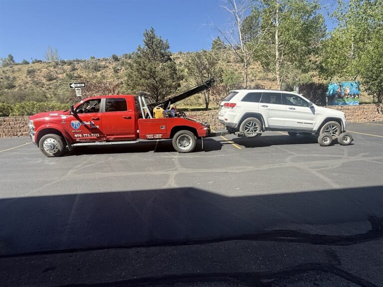 Affordable Towing tow truck job near Vail, Colorado, photo taken June 2026