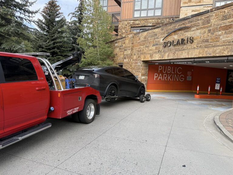 Affordable Towing tow truck job near Vail, Colorado, photo taken September 2026