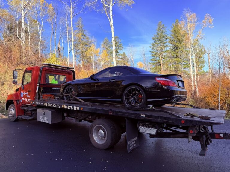 Affordable Towing tow truck job near Vail, Colorado, photo taken October 2026