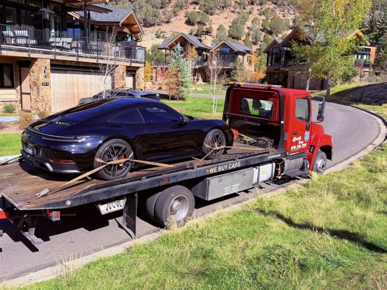 Affordable Towing tow truck job near Vail, Colorado, photo taken October 2026